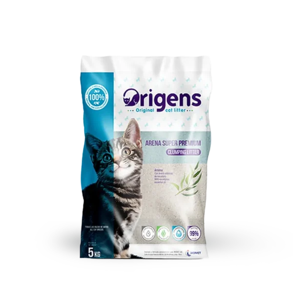 Arena Con Eucalipto Origens - 5KG