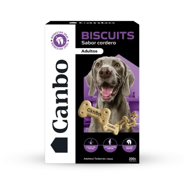 Snack Perro Adulto Biscuits Cordero Canbo