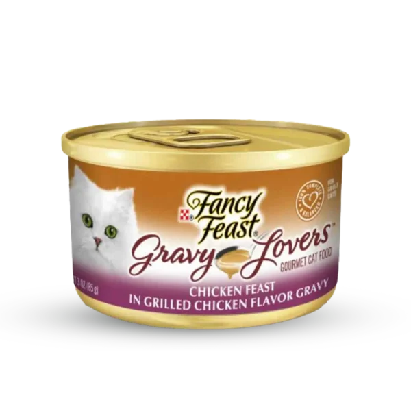 Fancy Feast Gravy de pollo x 85 gramos