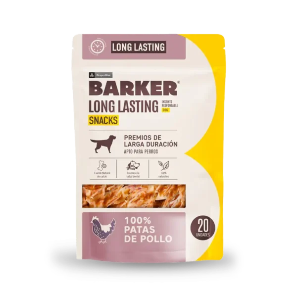 Snack Perro Long Lasting Patas de Pollo Barker