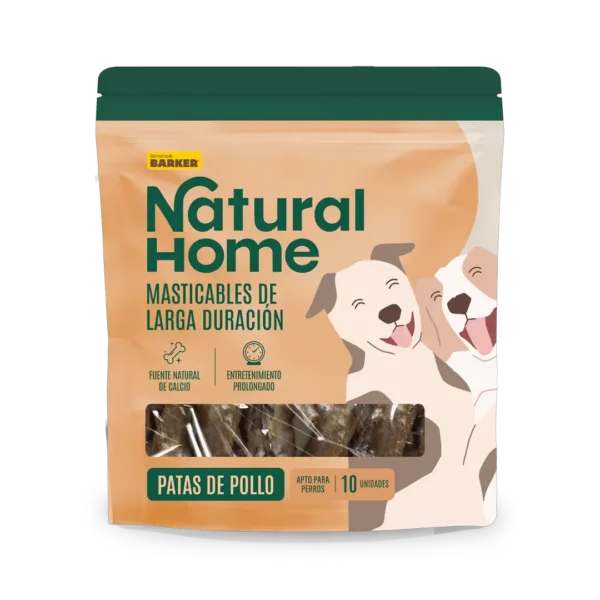 Snack Masticable Perro Patas de Pollo Natural Home
