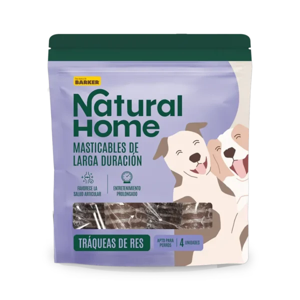 Snack Masticable Perro Patas de Traqueas de Res Natural Home