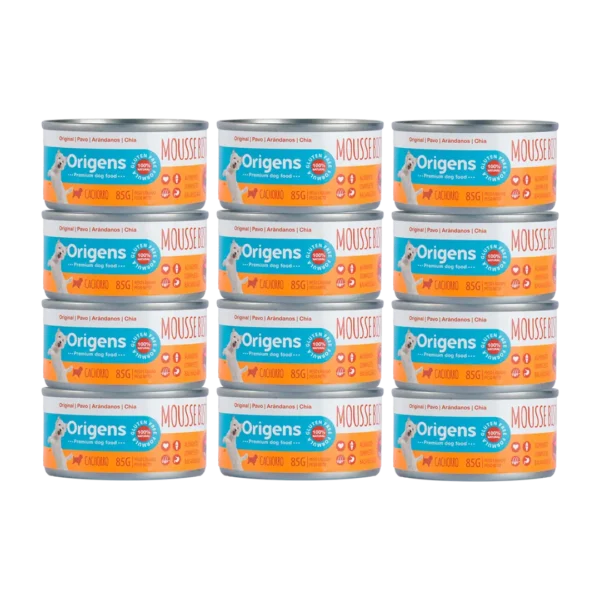 Alimento Humedo Perro Cachorro Mousse Bistro Andino - 85GR PACK x12