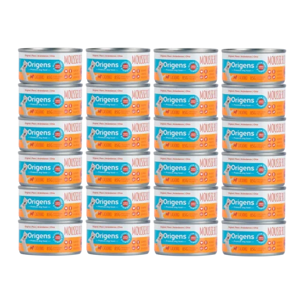Alimento Humedo Perro Cachorro Mousse Bistro Andino - 85GR PACK x24