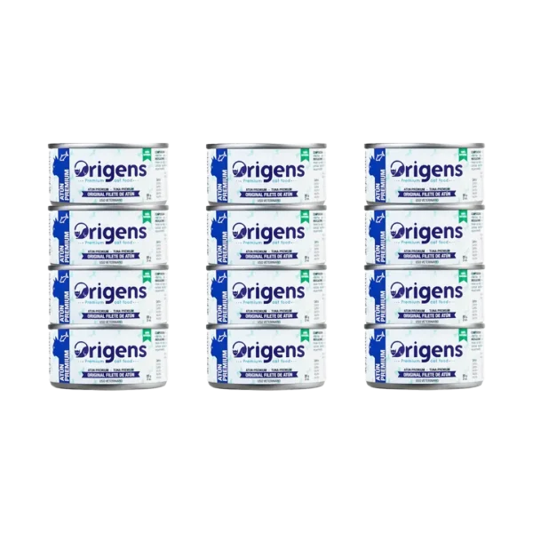 Alimento Humedo Gato Filete de Atun Premium Origens - 85gr PACK x12