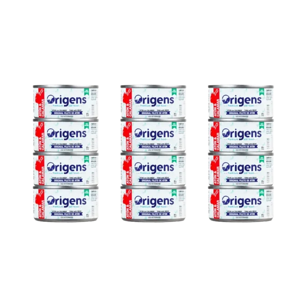 Alimento Humedo Gato Filete de Atun Con Calamar Origens - 85gr PACK x12