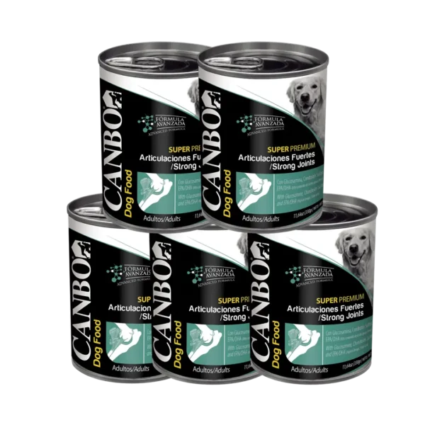 Alimento Perro Adulto Canbo Humedo Articulaciones - 330gr PACK x5