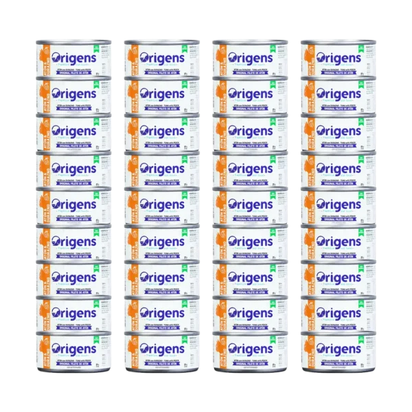 Alimento Humedo Gato Filete de Atun Con Durazno Origens - 85gr PACK x36