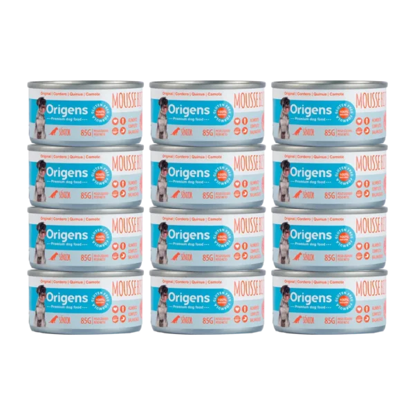 Alimento Humedo Perro Senior Mousse Bistro Energetico - 85GR PACK x12