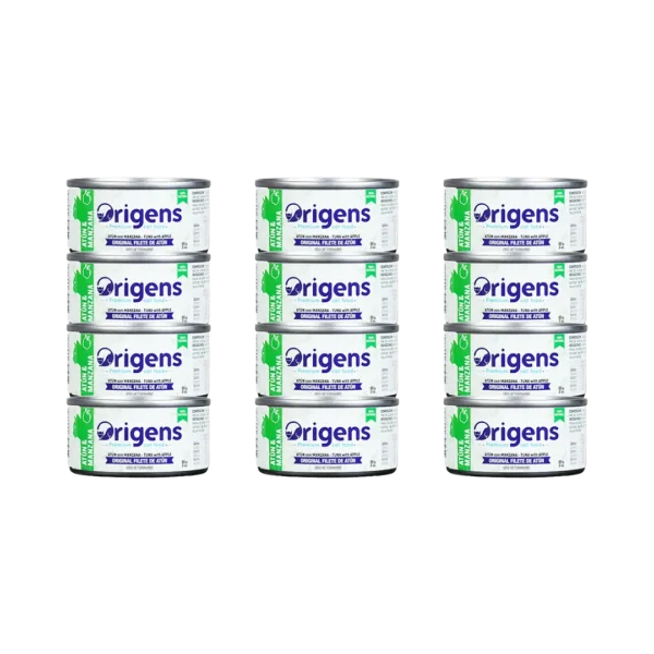 Alimento Humedo Gato Filete de Atun Con Manzana Origens - 85gr PACK x12