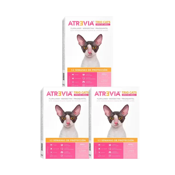 Atrevia Trio Cats Small Gatos de 1.2KG a 2.8KG PACK x3