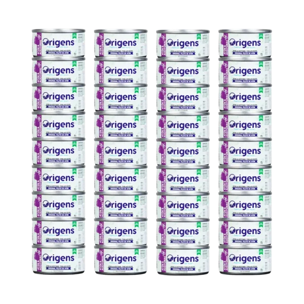 Alimento Humedo Gato Filete de Atun Con Aceituna Origens - 85gr PACK x36