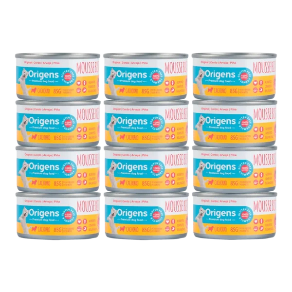 Alimento Humedo Perro Cachorro Mousse Bistro Tropical - 85GR PACK x12