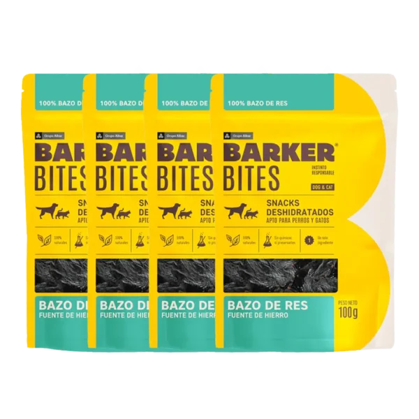 Snack Perro Bites Res Barker 100gr PACK x4