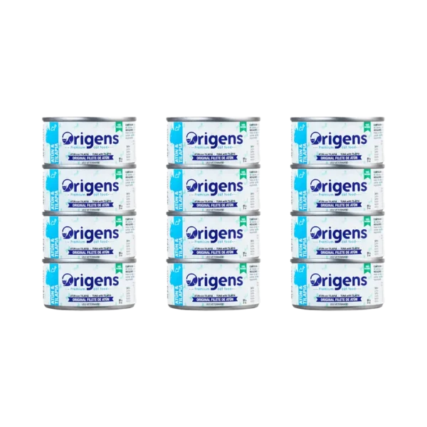 Alimento Humedo Gato Filete de Atun Con Tilapia Origens - 85gr PACK x12